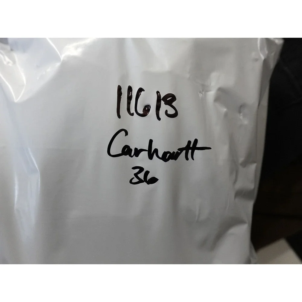 Carhartt Cargo Shorts Mens 36 Gray Relaxed Fit Canvas Workwear Utility 11613